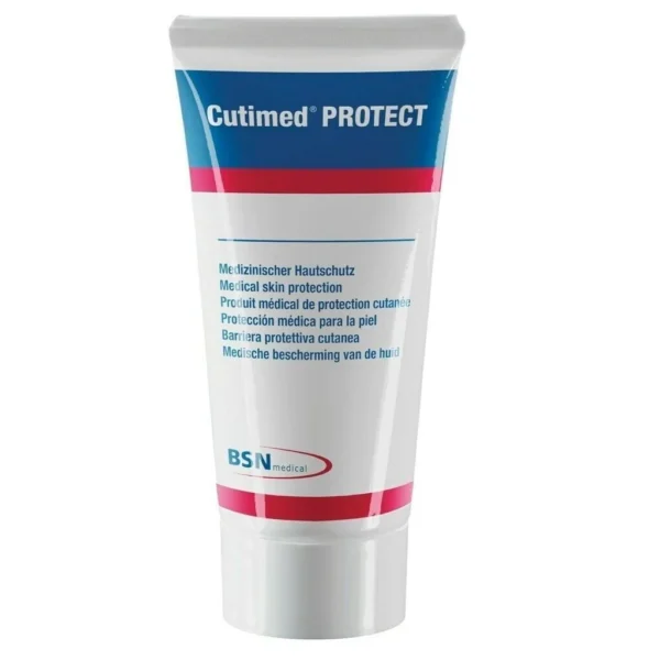 Crema barrera protectora de la piel sin alcohol.